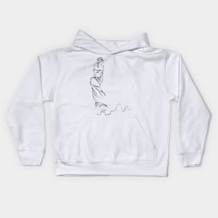 Lady. Kids Hoodie